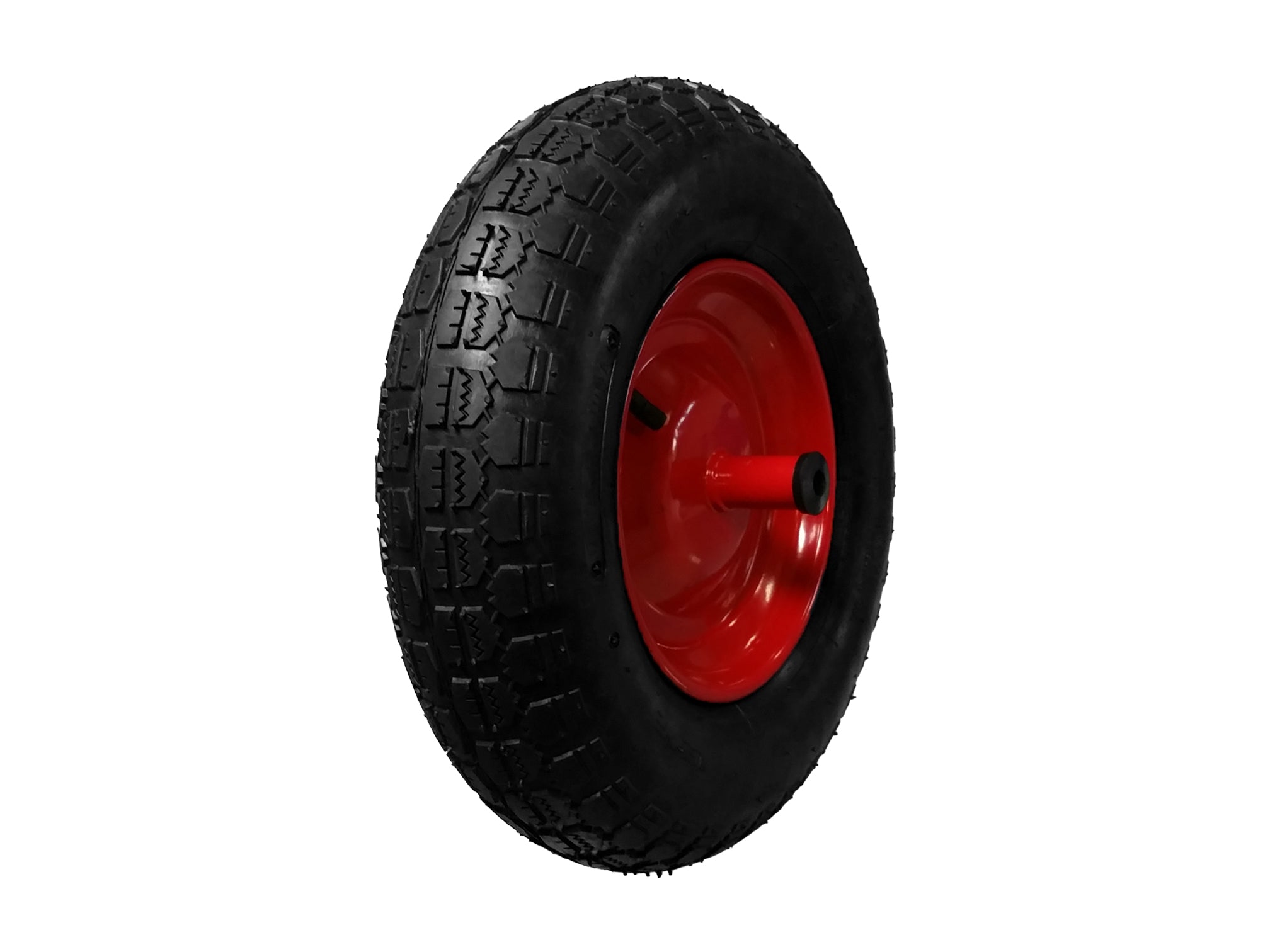 Pneumatic Wheels DC Tread for Wheelbarrows with Sheet Metal Core - Replacement Wheels 14“x3.50-8 - PR3.50-8 - HAND CART Pneumatic Wheels DC Tread for Wheelbarrows with Sheet Metal Core - Replacement Wheels 14“x3.50-8 - PR3.50-8 - HAND CART